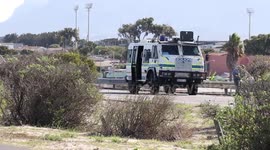 Man allegedly shot by police during protest in Cape Town