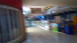 Abnormal view inside a Malaysia shopping mall amids covid 19 virus lockdown