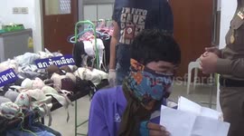 Thai man accused of stealing hundreds of bras and knickers from clotheslines