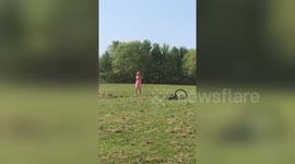 UK girl gets caught in bizarre 'mini twister' whirlwind