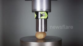 Hydraulic Press Destroying Everyday Objects in 10 seconds