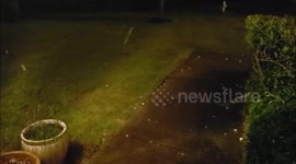 Golf ball-sized hail pelts Dallas