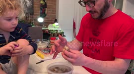 Coronavirus lockdown showing how to cook whelk