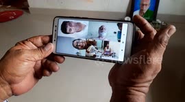 Remembering their loving mother on her first death anniversary,   COVID-19  made the family members to gather & virtually pay their respect to the deceased mother in southern India.