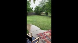 Hail Storm in Chickasha Oklahoma