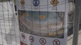 Bondi Beach empty on sunny weekend - COVID19