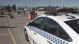 Bondi Beach empty on sunny weekend - COVID19