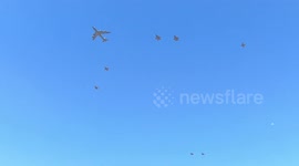 Luke Air Force Base Salutes Essential Workers With Flyover