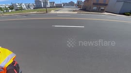 Bikers are too tough for masks or six feet.