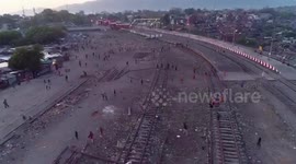 Police use drone cameras to identify, book lockdown violators in northern India