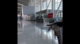 Toronto Pearson Airport during Covid 19 April 27,2020