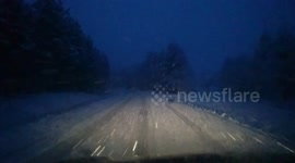 Watch as May blizzards strike in northern Sweden  #3 of 3