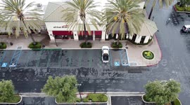 Empty carwash during quarantine pandemic