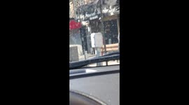 Funeral Home stacking dead Covid-19 bodies in an unfrigirated rental truck 4 of 4