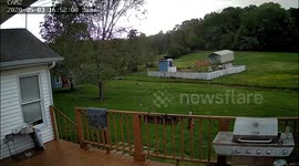 CCTV shows barn blown away during deadly Tennessee storms