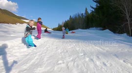 Trio of kids in Germany are super talented at snowboarding