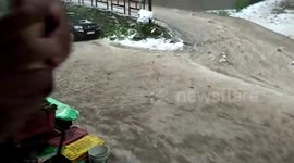 Torrential rainfall and thunderstorm leave trail of destruction in northern India