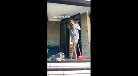 Dancer's life during quarantine