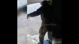 US Marine Corps keeping spirits high!