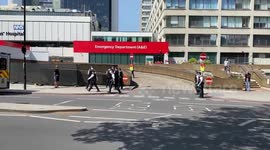 Anti lockdown protest police arrest Male