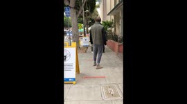 With Masks hiding their faces even grown men are doing TikTok dances in public (1 of 2)