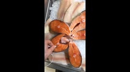 Vegan makes TikTok. headphones in animals