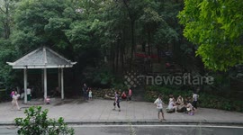 After lifting the restrictions on going out, people started to go out and exercise