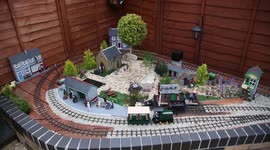 A woman has built a 'real life' model village