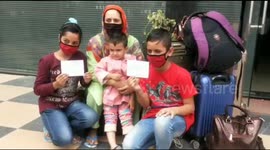 Residents in north India sent back home to families after testing negative for COVID-19