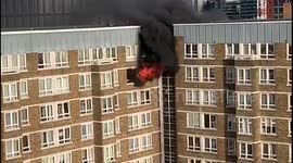 Devastating Flat Fire in Old Street London - 2 of 2