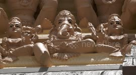 Ganesha Statue on Temple