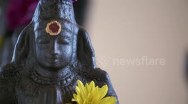 Stone Statue of Hindu Deity