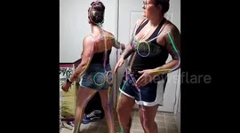 Newsflare Edit - Glow stick dance