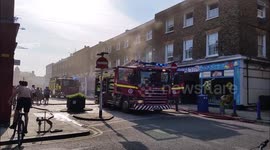 Pet shop fire in Kent, UK