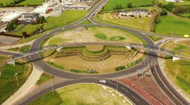 Drone Captures Increased Lock Down Traffic During Restrictions