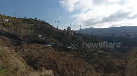 IMÁGENES AÉREAS DESLIZAMIENTO KANTUTANI LA PAZ - BOLIVIA MAYO 2019