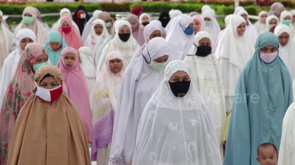 Eid Al-Fitr Prayer Amid Coronavirus Pandemic In Aceh
