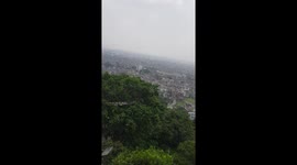 View from the top of swayambhunath