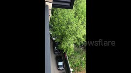 Skirmish at south part of Moscow