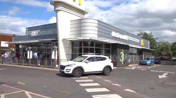 Huge queues at UK McDonald's reopening as coronavirus lockdown eases