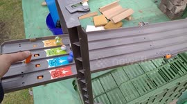 Homemade marble racing entertains during Czech Republic lockdown