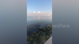 Notoriously polluted bay in the Philippines cleared due to coronavirus lockdown