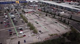 Thousands of customers queue around the block after the Swedish furniture giant reopens 19 stores