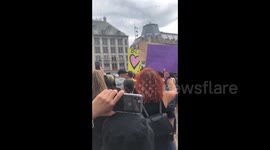 Black Lives Matter protest takes places in Amsterdam