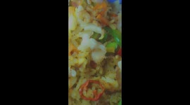 Homemade vegetable rice