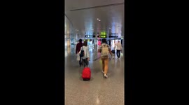 Covid 19 transferring flights in Doga