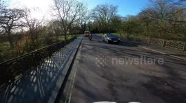 Stupid day, almost got hit by an ambulance