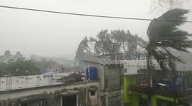 Extremely severe cyclone Nisarga barrels through cities after landfall in western India's Maharashtra