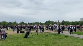 Black lives matter hyde Park