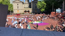 Health care workers in Oregon show solidarity with Black Lives Matter protests